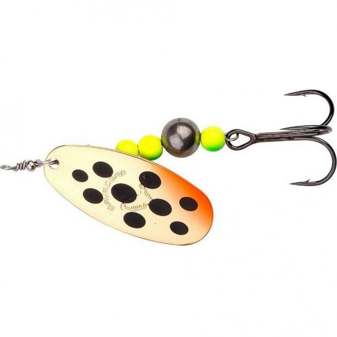 Блесна SAVAGE GEAR Caviar Spinner #2 6g 05-Firetiger 40961 Блесна SAVAGE GEAR Caviar Spinner #2 6g 05-Firetiger 40961