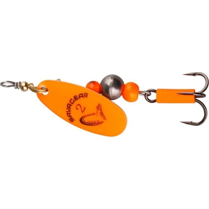 Блесна SAVAGE GEAR Caviar Spinner #2 6g 06-Flou Orange 42309 Блесна SAVAGE GEAR Caviar Spinner #2 6g 06-Flou Orange 42309