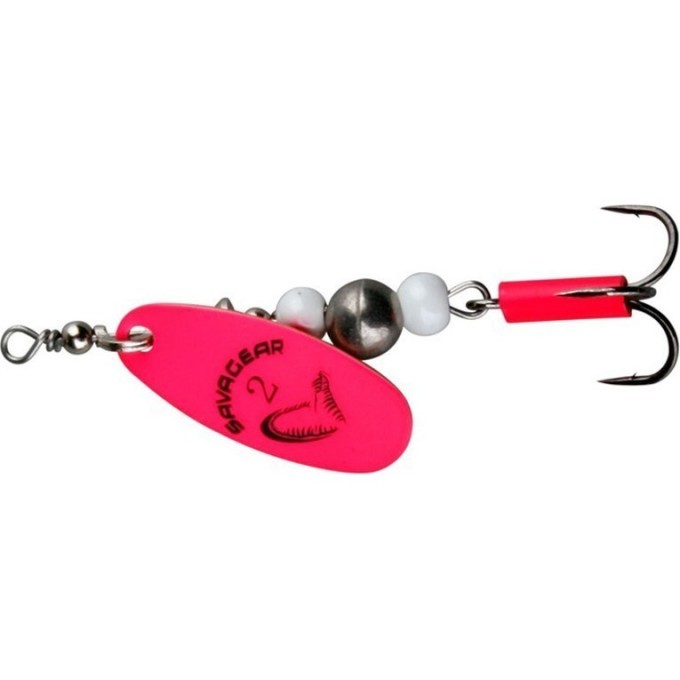 Блесна SAVAGE GEAR Caviar Spinner #2 6g 08-Fluo Pink 42311 Блесна SAVAGE GEAR Caviar Spinner #2 6g 08-Fluo Pink 42311