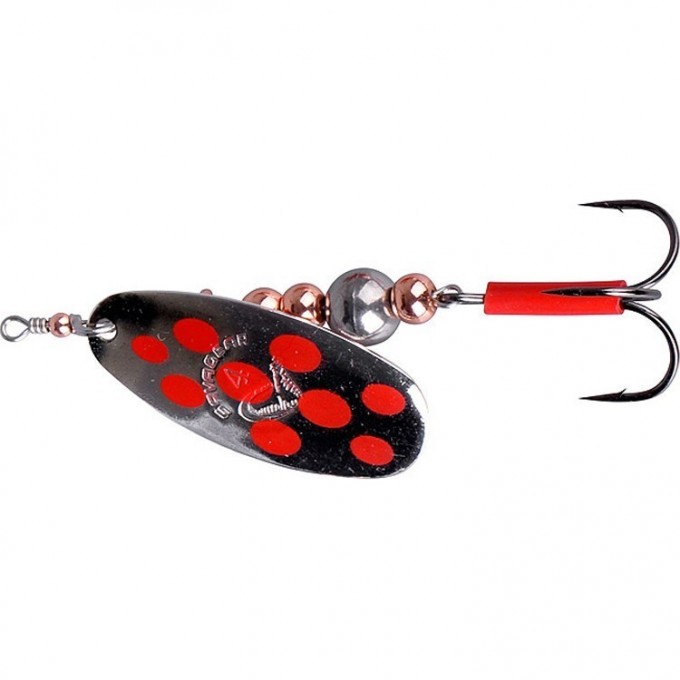 Блесна SAVAGE GEAR Caviar Spinner #3 9.5g 08-Cobber Silver 50738 Блесна SAVAGE GEAR Caviar Spinner #3 9.5g 08-Cobber Silver 50738