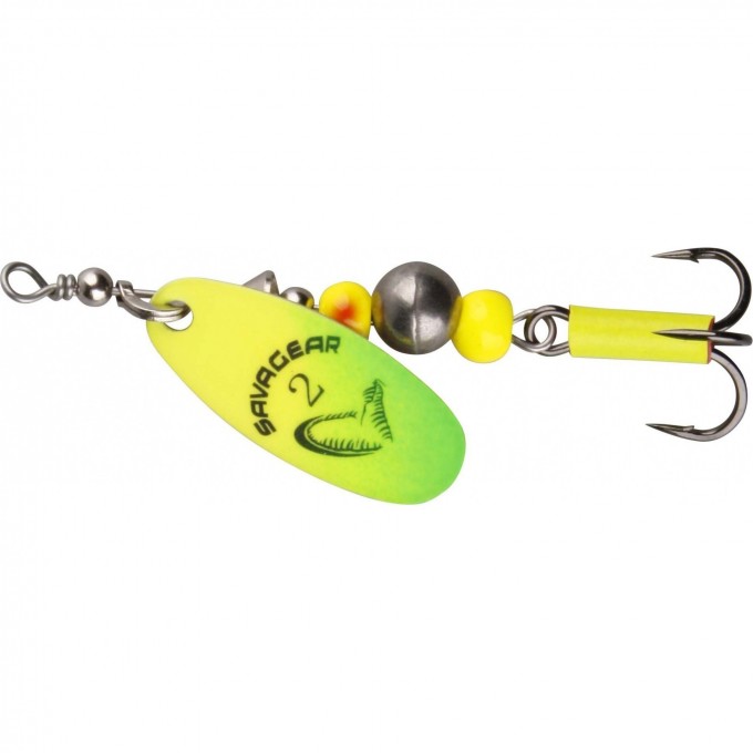 Блесна SAVAGE GEAR Caviar Spinner #4 14g 07-Yellow / Chartreuse 42316 Блесна SAVAGE GEAR Caviar Spinner #4 14g 07-Yellow / Chartreuse 42316