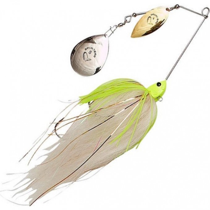 Блесна SAVAGE GEAR Da' MEGA Bush 55g White Chartruese 57694 Блесна SAVAGE GEAR Da' MEGA Bush 55g White Chartruese 57694