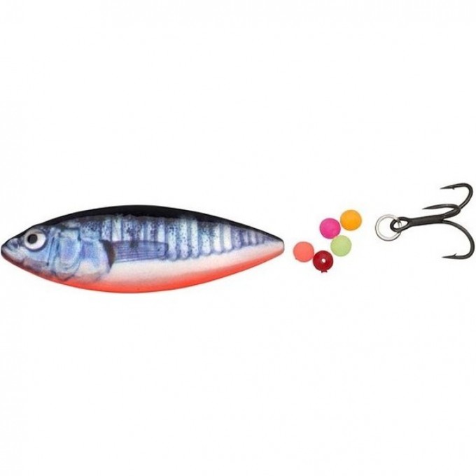 Блесна SAVAGE GEAR Stickleblade 52 02-Black Red 62207 Блесна SAVAGE GEAR Stickleblade 52 02-Black Red 62207