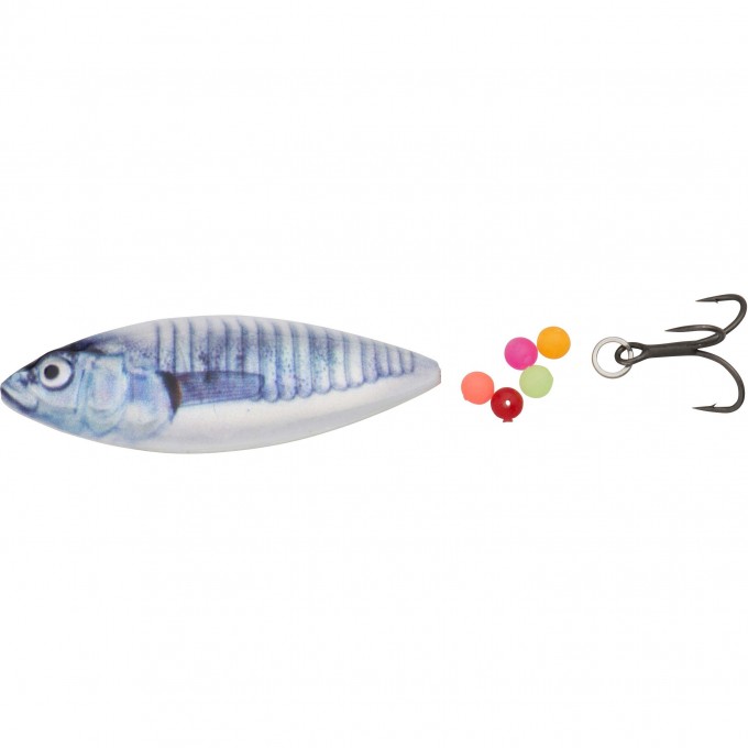 Блесна SAVAGE GEAR Stickleblade 52 03-White Silver 62208 Блесна SAVAGE GEAR Stickleblade 52 03-White Silver 62208