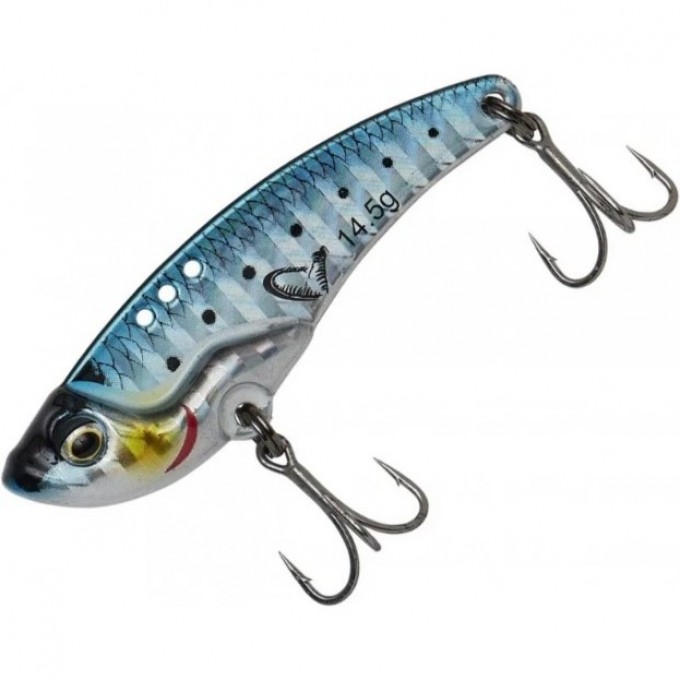 Блесна SAVAGE GEAR Vib Blade SW 35 FS 4гр Sardine 73569 Блесна SAVAGE GEAR Vib Blade SW 35 FS 4гр Sardine 73569