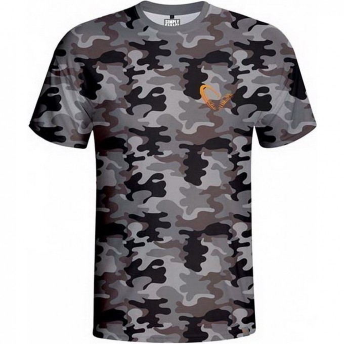 Футболка SAVAGE GEAR Simply Savage Camo T-shirt L 59135 Футболка SAVAGE GEAR Simply Savage Camo T-shirt L 59135