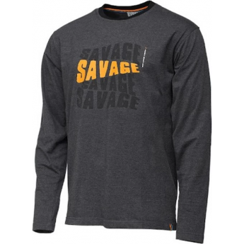 Футболка SAVAGE GEAR Simply Savage Logo Tee Long Sleeve L Футболка SAVAGE GEAR Simply Savage Logo Tee Long Sleeve L