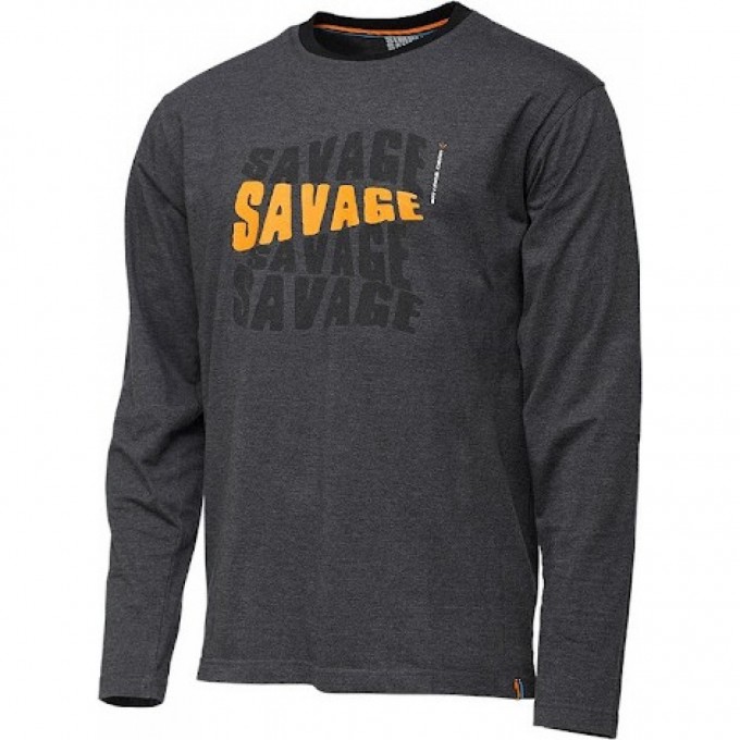 Футболка SAVAGE GEAR Simply Savage Logo Tee Long Sleeve XL 57664 Футболка SAVAGE GEAR Simply Savage Logo Tee Long Sleeve XL 57664
