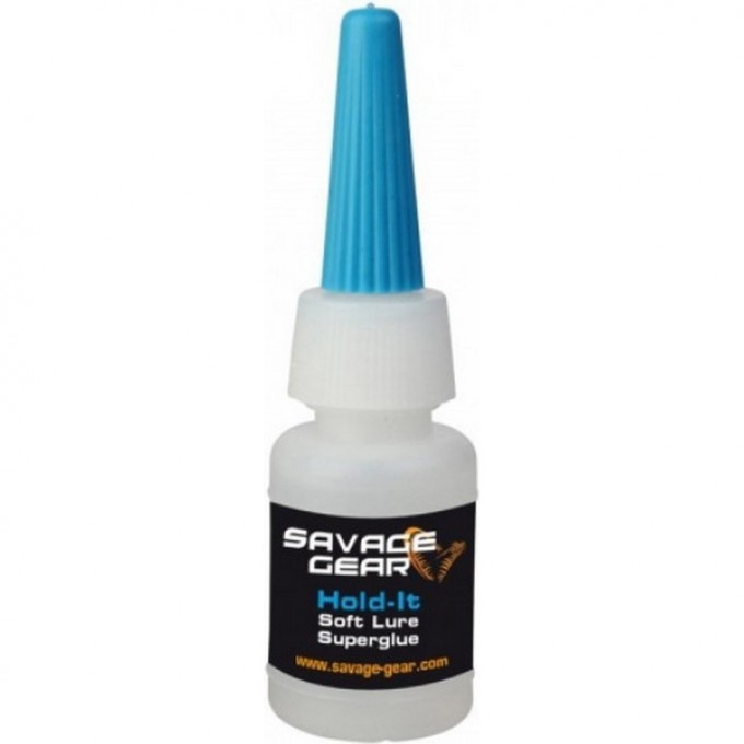 Клей SAVAGE GEAR Hold-it Soft Lure Superglue 8ml 47025 Клей SAVAGE GEAR Hold-it Soft Lure Superglue 8ml 47025