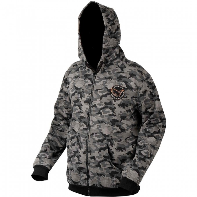 Куртка SAVAGE GEAR Black Savage Zip Hoodie L 54527 Куртка SAVAGE GEAR Black Savage Zip Hoodie L 54527