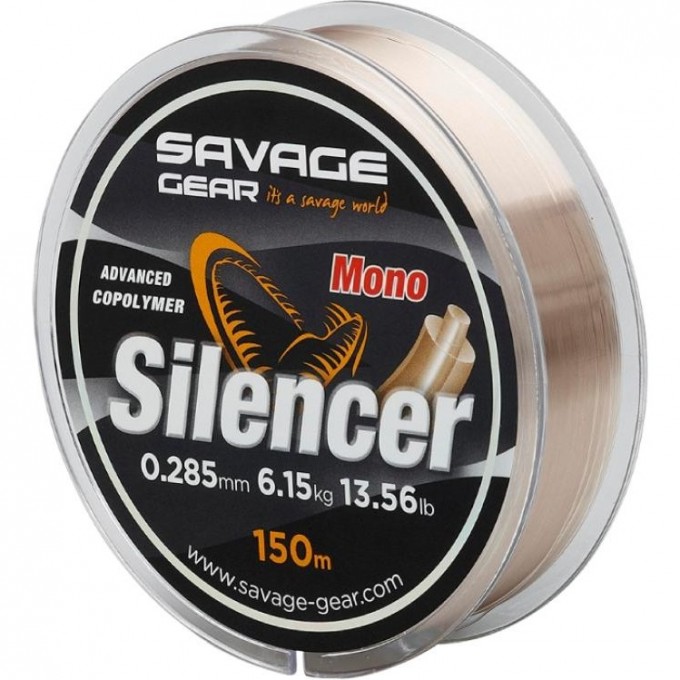 Леска SAVAGE GEAR Silencer Mono 150м 0,26мм 72256 Леска SAVAGE GEAR Silencer Mono 150м 0,26мм 72256