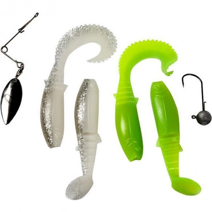 Набор приманок SAVAGE GEAR Cannibal Spinnerbait Kit S 4+2 57617 Набор приманок SAVAGE GEAR Cannibal Spinnerbait Kit S 4+2 57617