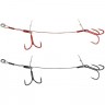 Оснастка SAVAGE GEAR Carbon49 Double Stinger #1 10.5cm 16kg 2pcs 54882