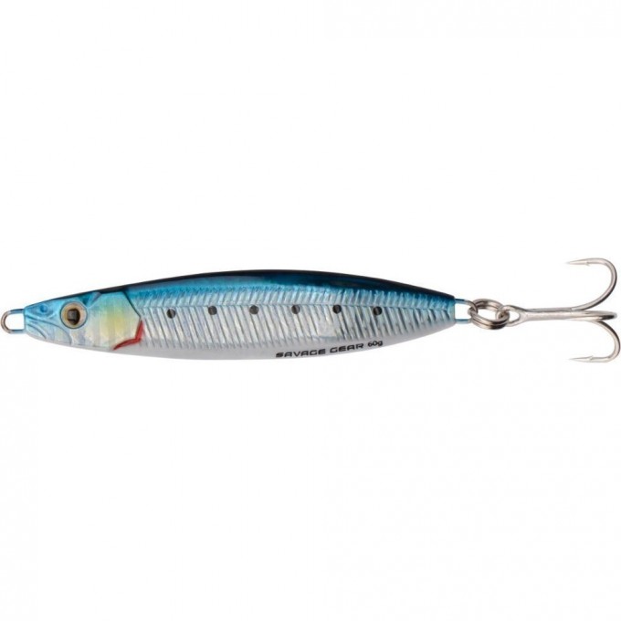 Пилькер SAVAGE GEAR Psycho Sprat 45g 01-Sardine 57518 Пилькер SAVAGE GEAR Psycho Sprat 45g 01-Sardine 57518