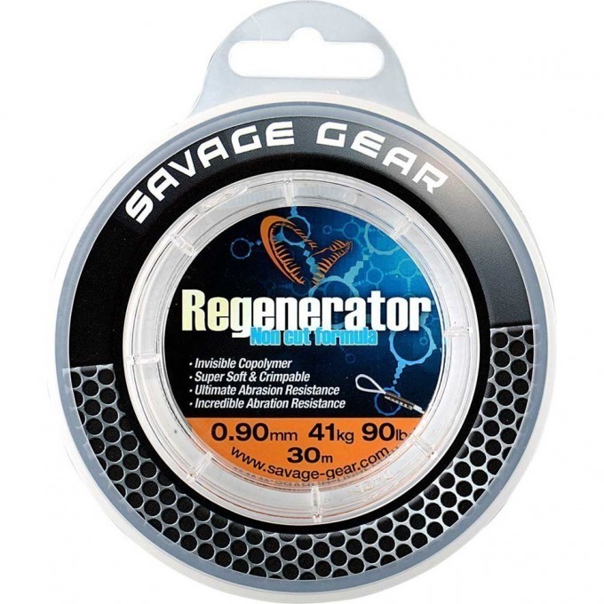 Поводковый материал SAVAGE GEAR Regenerator Mono 30m 1.17mm 64kg 141lb 54845 Поводковый материал SAVAGE GEAR Regenerator Mono 30m 1.17mm 64kg 141lb 54845