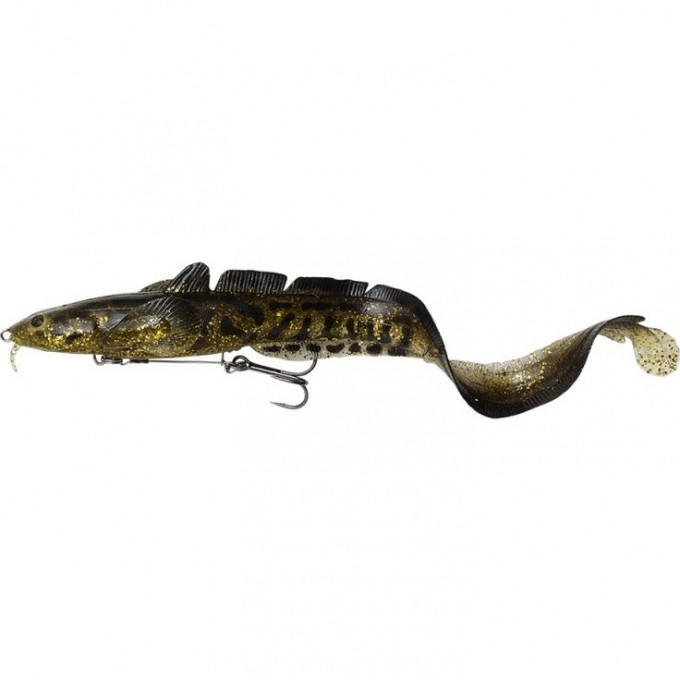 Приманка SAVAGE GEAR 3D Burbot 25cm 70g SS Gold Burbot UV 63849 Приманка SAVAGE GEAR 3D Burbot 25cm 70g SS Gold Burbot UV 63849