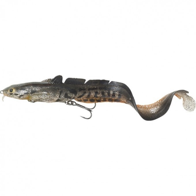 Приманка SAVAGE GEAR 3D Burbot 25cm 70g SS Silver Burbot UV 63848 Приманка SAVAGE GEAR 3D Burbot 25cm 70g SS Silver Burbot UV 63848