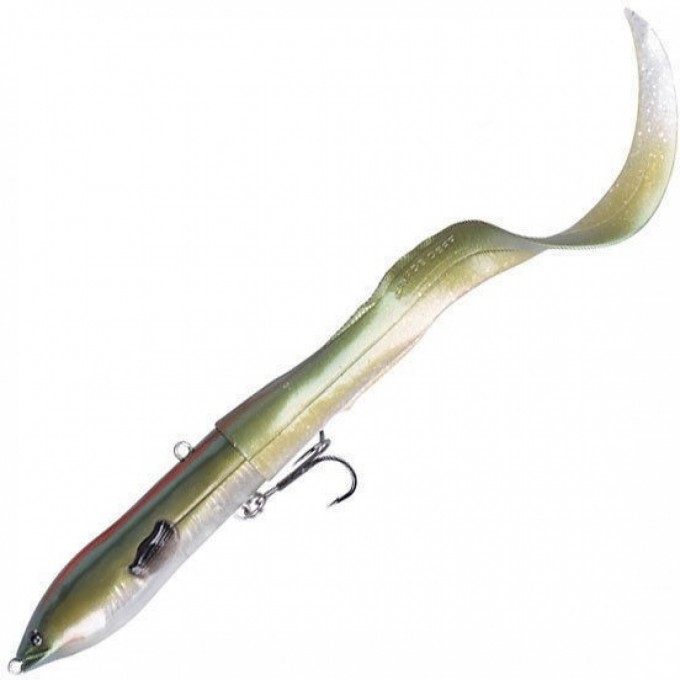 Приманка SAVAGE GEAR 3D LB Hard Eel 17 2pcs 10-Green Silver 50264 Приманка SAVAGE GEAR 3D LB Hard Eel 17 2pcs 10-Green Silver 50264