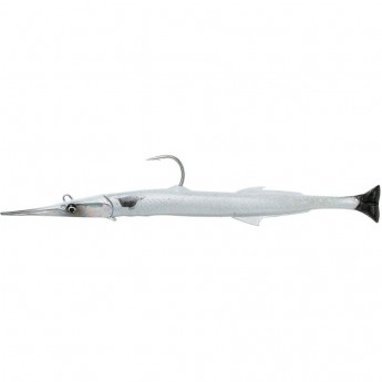 Приманка SAVAGE GEAR 3D Needlefish Pulsetail 14см 12г Sinking Pearl White/silver Приманка SAVAGE GEAR 3D Needlefish Pulsetail 14см 12г Sinking Pearl White/silver