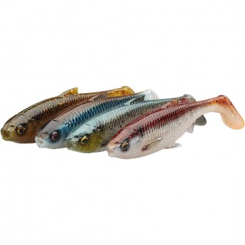 Приманка SAVAGE GEAR 3D River Roach 12см 17г Clear Water Mix 4PCS Приманка SAVAGE GEAR 3D River Roach 12см 17г Clear Water Mix 4PCS