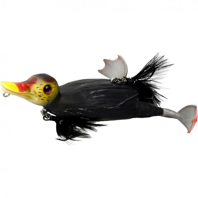 Приманка SAVAGE GEAR 3D Suicide Duck 105 10.5cm 28g 03-Coot 53732 Приманка SAVAGE GEAR 3D Suicide Duck 105 10.5cm 28g 03-Coot 53732