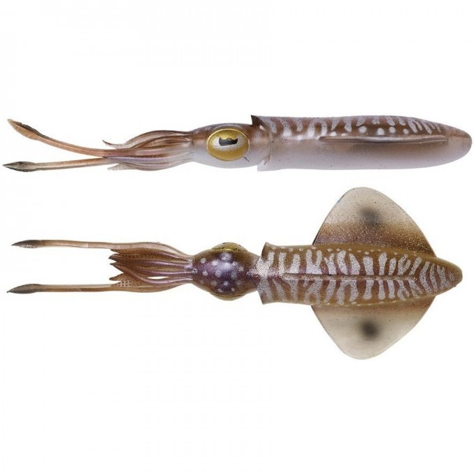 Приманка SAVAGE GEAR 3D Swim Squid 9.5cm 5g 4pcs Cuttlefish 63857 Приманка SAVAGE GEAR 3D Swim Squid 9.5cm 5g 4pcs Cuttlefish 63857
