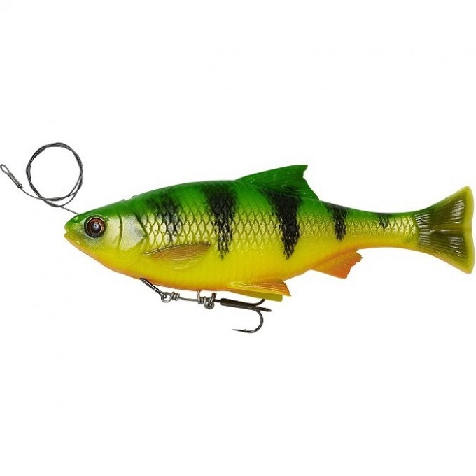 Приманка SAVAGE GEAR 4D Line Thru Pulse Tail Roach 18cm 90g SS Firetiger 63729 Приманка SAVAGE GEAR 4D Line Thru Pulse Tail Roach 18cm 90g SS Firetiger 63729