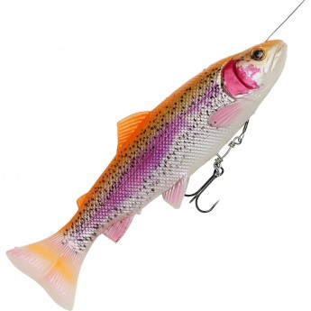 Приманка SAVAGE GEAR 4D Line Thru Pulsetail Trout 20cm 102g SS Albino Trout