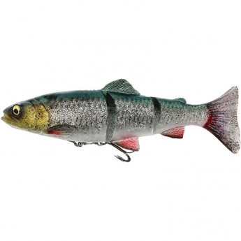 Приманка SAVAGE GEAR 4D Line Thru Trout 20cm 98g Sinking Green Silver Приманка SAVAGE GEAR 4D Line Thru Trout 20cm 98g Sinking Green Silver