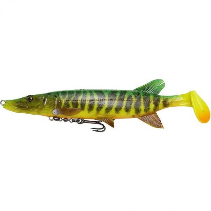 Приманка SAVAGE GEAR 4D Pike Shad 20cm 65g SS 03-Fire Tiger 61787 Приманка SAVAGE GEAR 4D Pike Shad 20cm 65g SS 03-Fire Tiger 61787