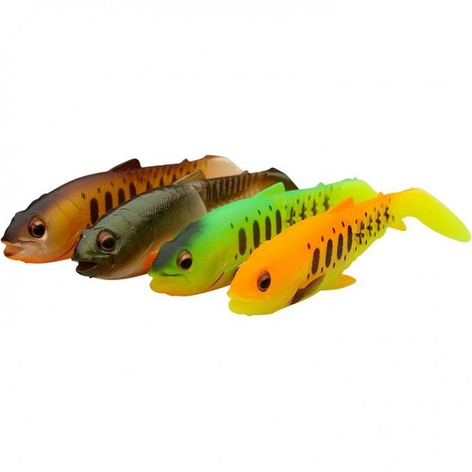Приманка SAVAGE GEAR Craft Cannibal Paddletail 10.5cm 12g Clear Water Mix 4pcs 71831 Приманка SAVAGE GEAR Craft Cannibal Paddletail 10.5cm 12g Clear Water Mix 4pcs 71831