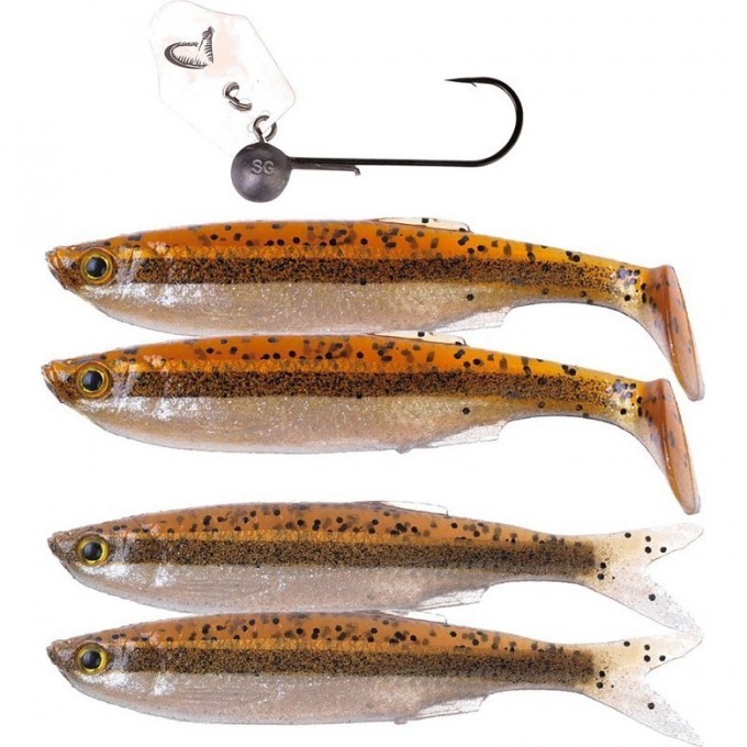 Приманка SAVAGE GEAR Crazy Blade Bleak kit 13cm 4+1pcs 08-Minnow 57503 Приманка SAVAGE GEAR Crazy Blade Bleak kit 13cm 4+1pcs 08-Minnow 57503