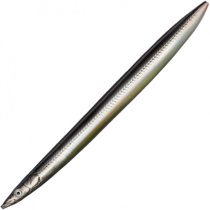 Приманка SAVAGE GEAR Line Thru Sandeel 85mm 11g 04-Black Silver 63832 Приманка SAVAGE GEAR Line Thru Sandeel 85mm 11g 04-Black Silver 63832