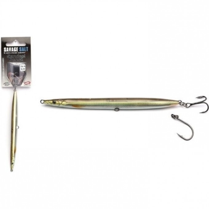Приманка SAVAGE GEAR Sandeel Pencil 125 19g 06-Motor Oil UV 63827 Приманка SAVAGE GEAR Sandeel Pencil 125 19g 06-Motor Oil UV 63827