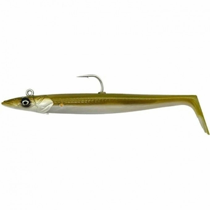Приманка SAVAGE GEAR Sandeel V2 18см 86г Sinking Khaki 2+1 74183 Приманка SAVAGE GEAR Sandeel V2 18см 86г Sinking Khaki 2+1 74183
