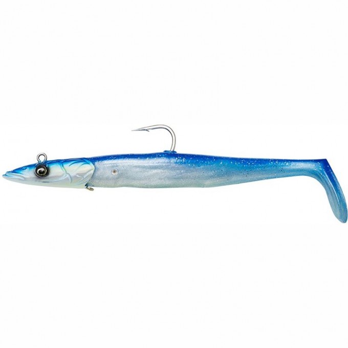 Приманка SAVAGE GEAR Sandeel V2 21.5см 140г Blue Pearl Silver 2+1 74189 Приманка SAVAGE GEAR Sandeel V2 21.5см 140г Blue Pearl Silver 2+1 74189