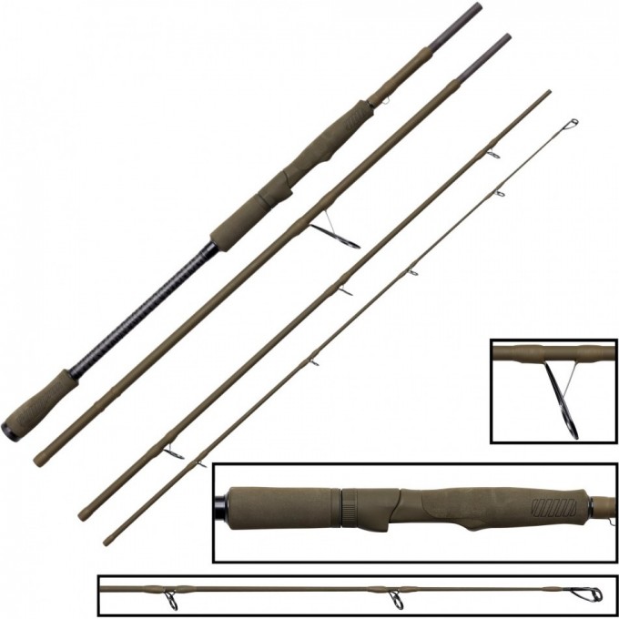 Спиннинг SAVAGE GEAR SG4 Medium Game Travel 243cm 7-25g 72207 Спиннинг SAVAGE GEAR SG4 Medium Game Travel 243cm 7-25g 72207