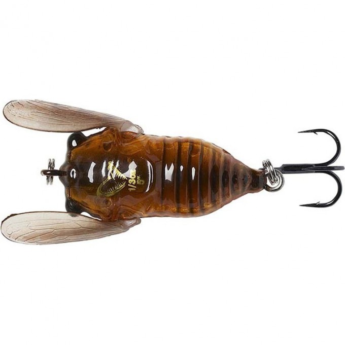 Воблер SAVAGE GEAR 3D Cicada 3.3cm 3.5g F Brown 61988 Воблер SAVAGE GEAR 3D Cicada 3.3cm 3.5g F Brown 61988