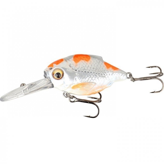 Воблер SAVAGE GEAR 3D Crucian Crank 34 3.4cm 3g F SR 03-Pearl White Silver 53766 Воблер SAVAGE GEAR 3D Crucian Crank 34 3.4cm 3g F SR 03-Pearl White Silver 53766