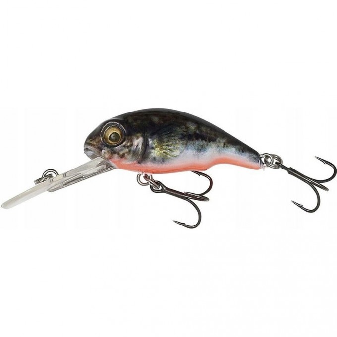 Воблер SAVAGE GEAR 3D Goby Crank 40 3.5g F 02-UV Red & Black 62160 Воблер SAVAGE GEAR 3D Goby Crank 40 3.5g F 02-UV Red & Black 62160
