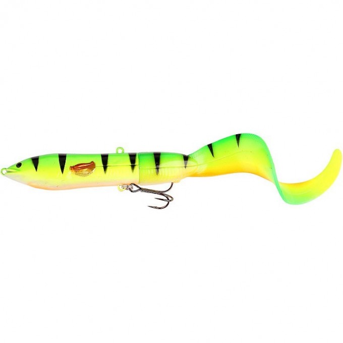 Воблер SAVAGE GEAR 3D Hard Eel Tail Bait 17cm 40g SS 04-Fire Tiger 48539 Воблер SAVAGE GEAR 3D Hard Eel Tail Bait 17cm 40g SS 04-Fire Tiger 48539