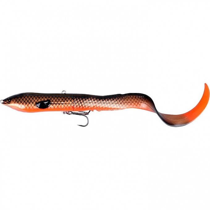 Воблер SAVAGE GEAR 3D Hard Eel Tail Bait 17cm 40g SS 09-Red copper Black 50257 Воблер SAVAGE GEAR 3D Hard Eel Tail Bait 17cm 40g SS 09-Red copper Black 50257