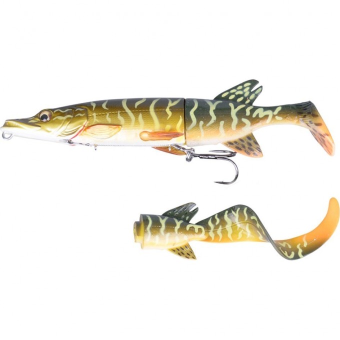 Воблер SAVAGE GEAR 3D Hybrid Pike 17cm 45g SS 01-Pike 50220 Воблер SAVAGE GEAR 3D Hybrid Pike 17cm 45g SS 01-Pike 50220