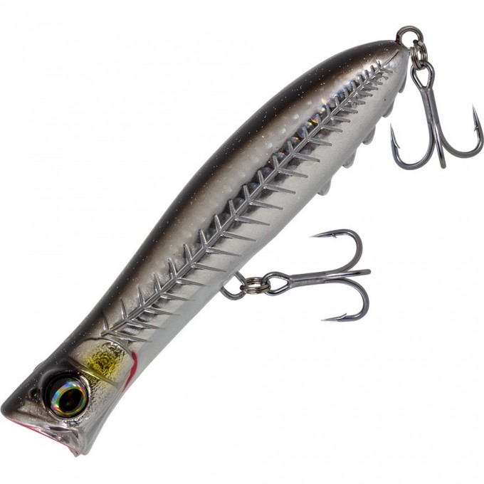 Воблер SAVAGE GEAR Gravity Popper 13см 40г F Black Mullet 77272 Воблер SAVAGE GEAR Gravity Popper 13см 40г F Black Mullet 77272