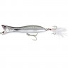 Воблер SAVAGE GEAR Panic Popper 105 10.5cm 22g 01-Dirty Silver Mullet 54973