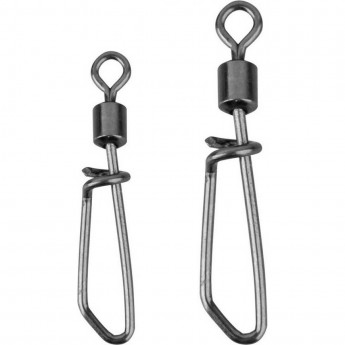 Застёжка SAVAGE GEAR Spin Swivel Snap S #8 22kg BLN 10pcs Застёжка SAVAGE GEAR Spin Swivel Snap S #8 22kg BLN 10pcs