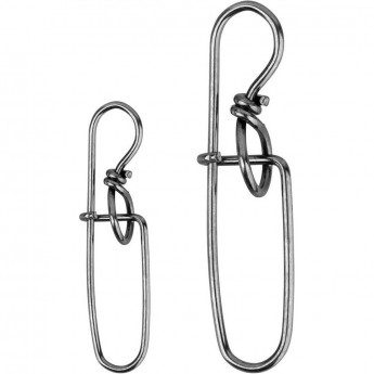 Застёжка SAVAGE GEAR Staylock Snap L #5 48kg 10pcs Застёжка SAVAGE GEAR Staylock Snap L #5 48kg 10pcs