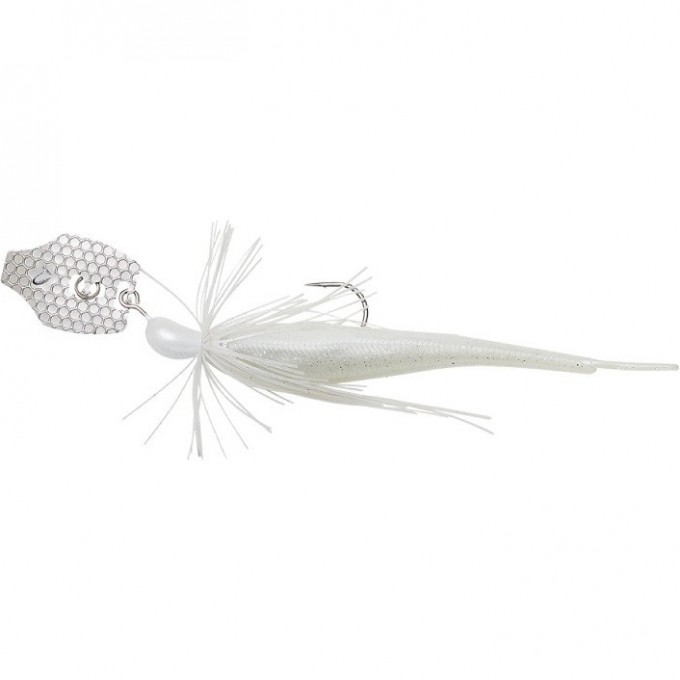 Приманка SAVAGE GEAR Crazy Swim Jig 12,5cm 20g S White Silver 76741 Приманка SAVAGE GEAR Crazy Swim Jig 12,5cm 20g S White Silver 76741
